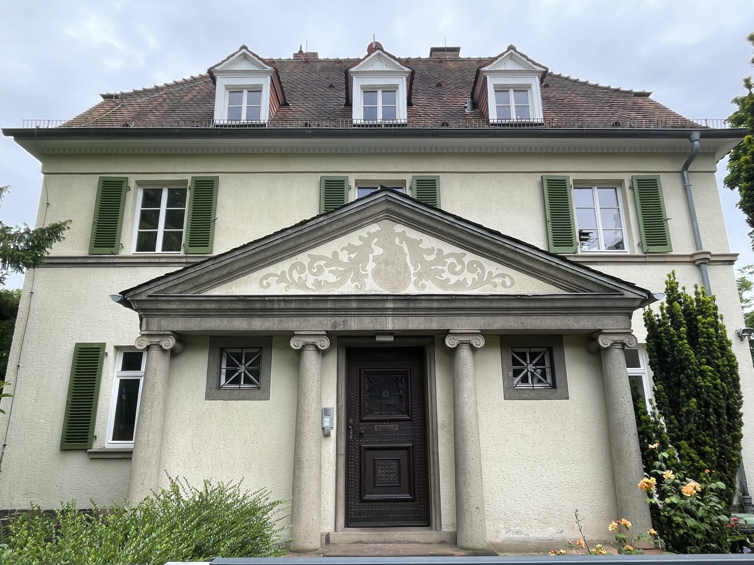 Da-Metzendorf-Strebelwerke Darmstadt Mathildenhöhe - Schwanentempel